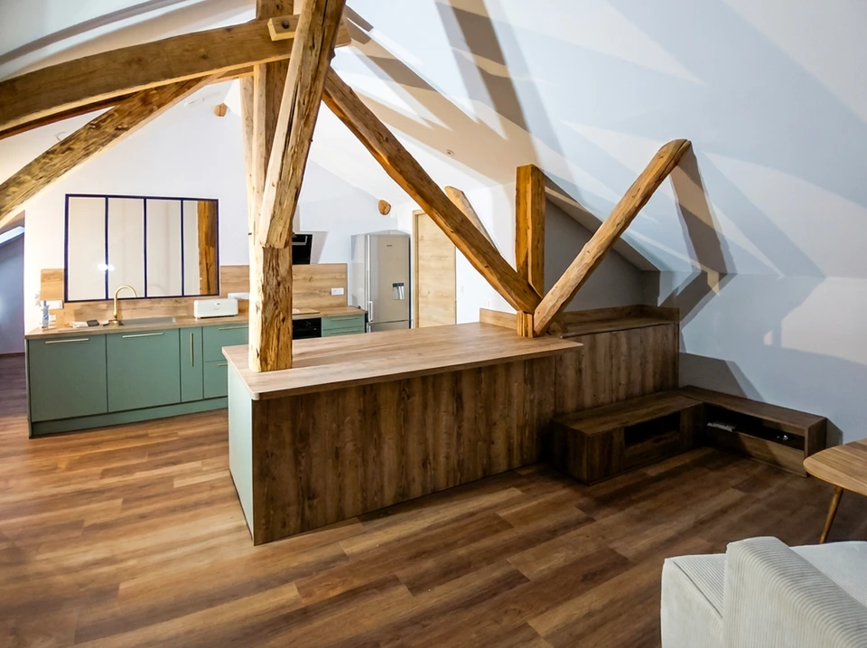 L'int&eacute;rieur r&eacute;nov&eacute;